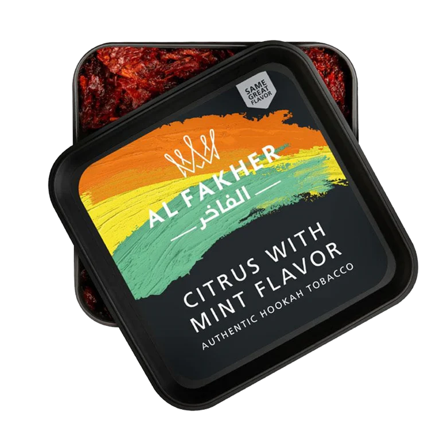 Al Fakher Hookah Tobacco Citrus With Mint Flavor 250G