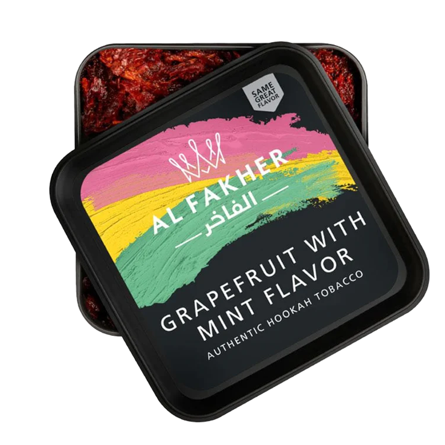 Al Fakher Hookah Tobacco Grapefruit With Mint Flavor 250G