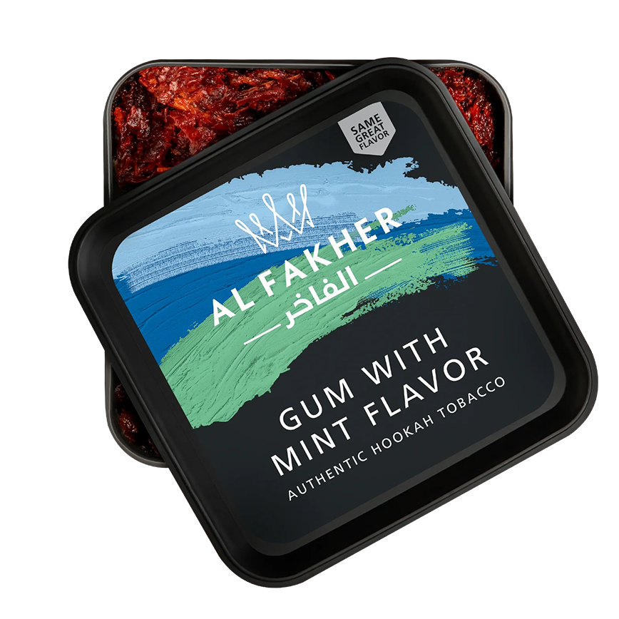 Al Fakher Hookah Tobacco Gum With Mint Flavor 250G