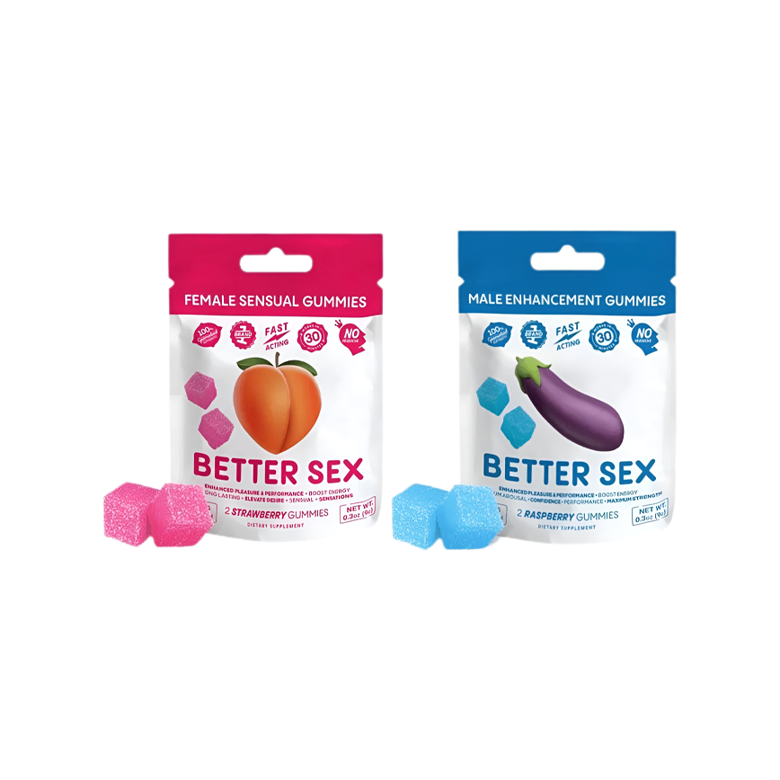 Better Sex Gummies 12 Pouches