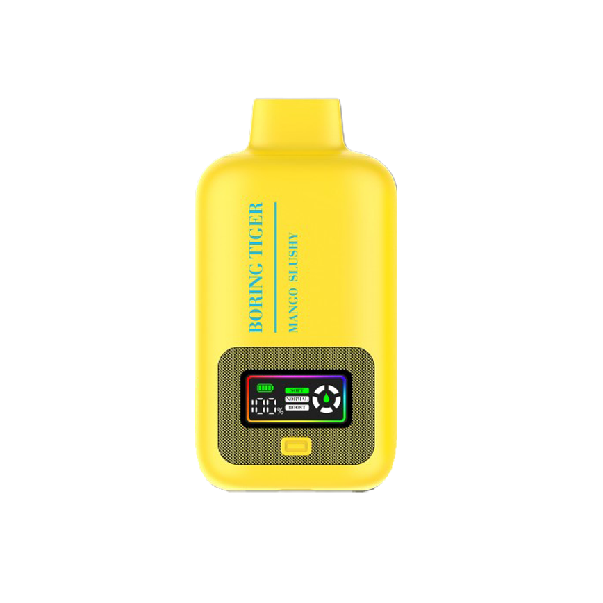 Boring Tiger Mango Slushy 25000Puffs 5Ct