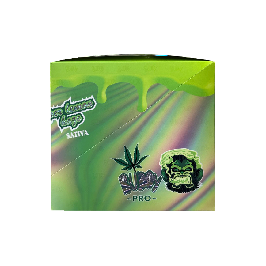 Buddy Pro Super Lemon Haze Sativa D8 Live Resin - D11 - THCA 2500Mg 10Ct