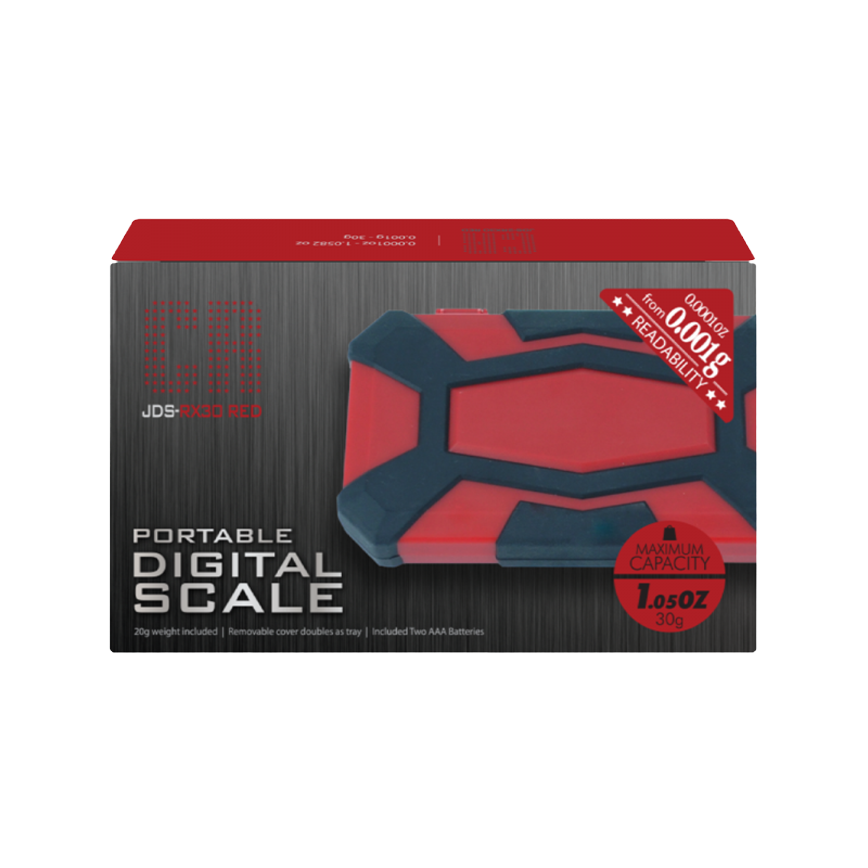 CR Digital Scale Special Edition 0.001G Red