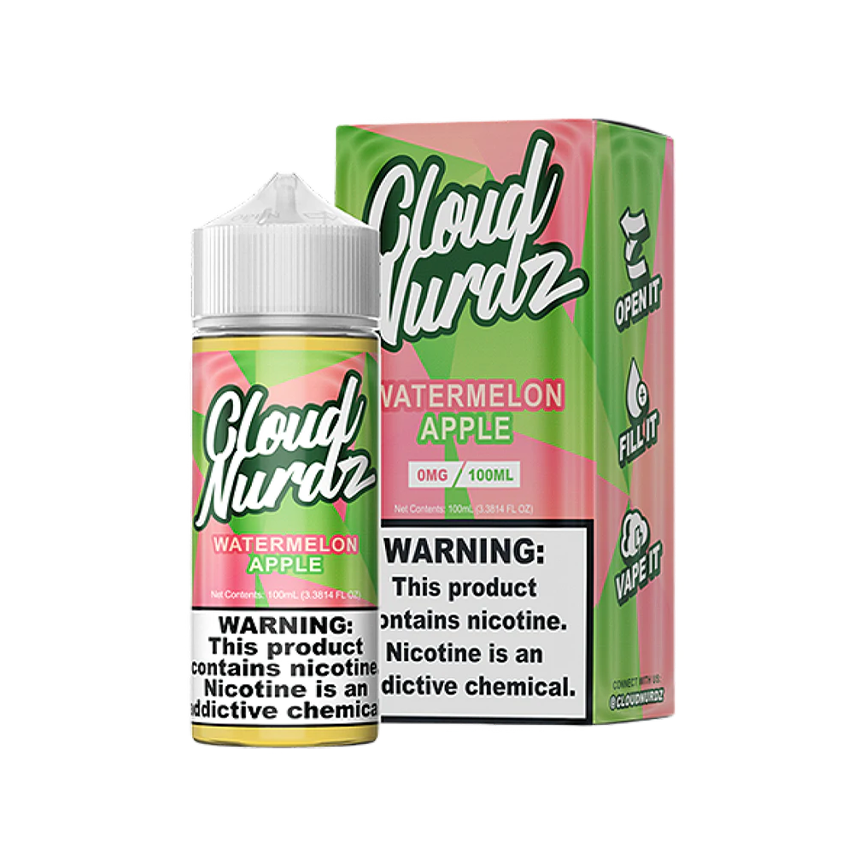 Cloud Nurdz Apple Watermelon 100Ml