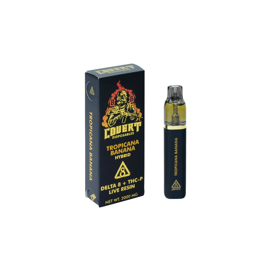 Covert Disposable D8 THC-P Live Resin 3Gram 10Ct