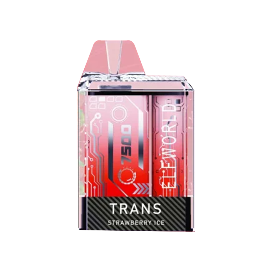 Elf world Strawberry Ice 7500Puff 5% 5Ct
