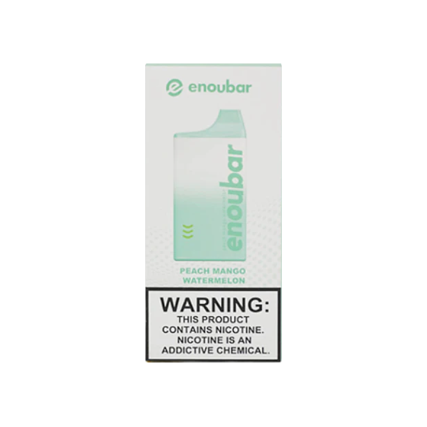 Enoubar Disposable Peach Mango Watermellon 6000Puff 5% 10Ct