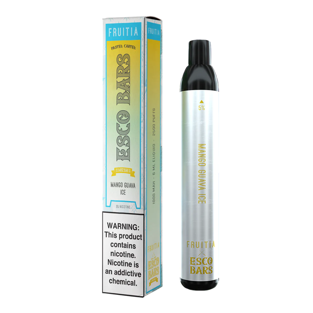 Esco Bar Disposable Mango Guava Ice 2500Puff 5% 10CT