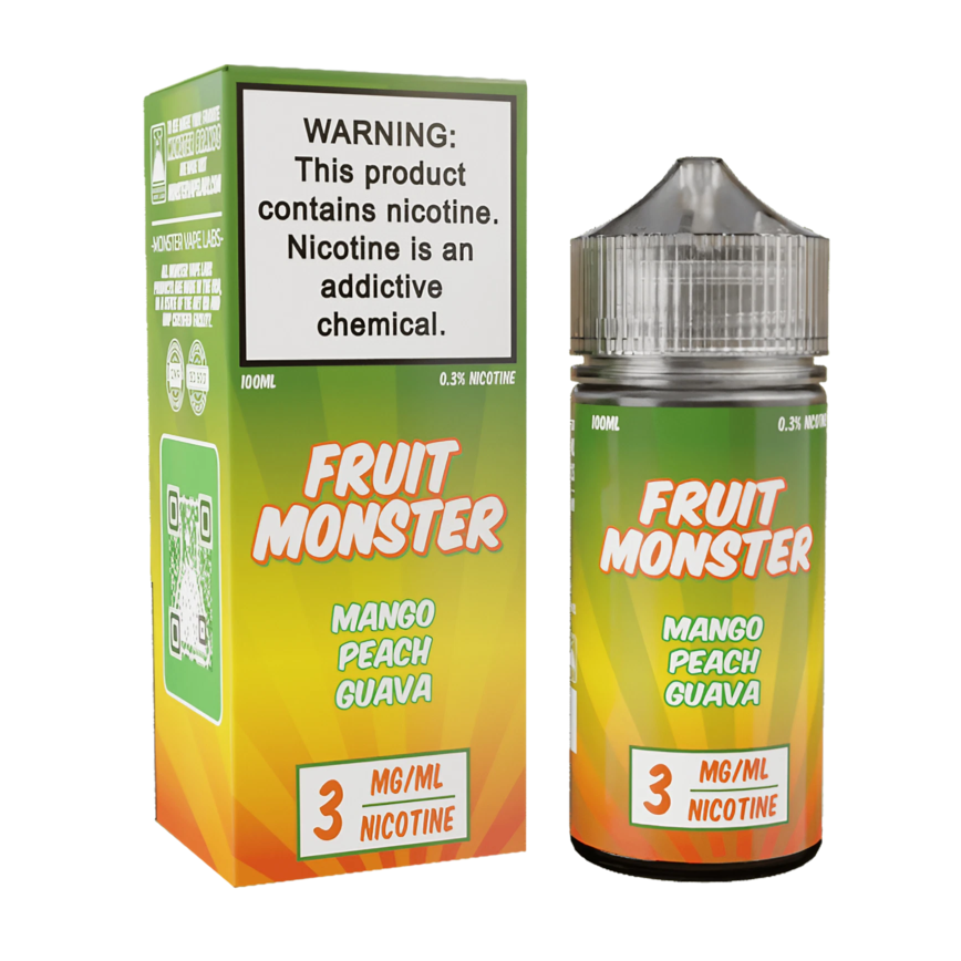 Fruit Monster Mango Peach Guava 100Ml