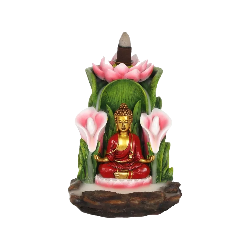 Fujima Buddha Lotus Flower Backflow Cone Burner