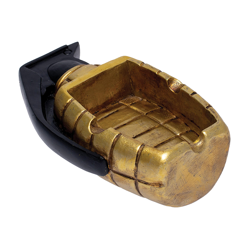 Fujima Grenade Polystone 5 inch Ashtray