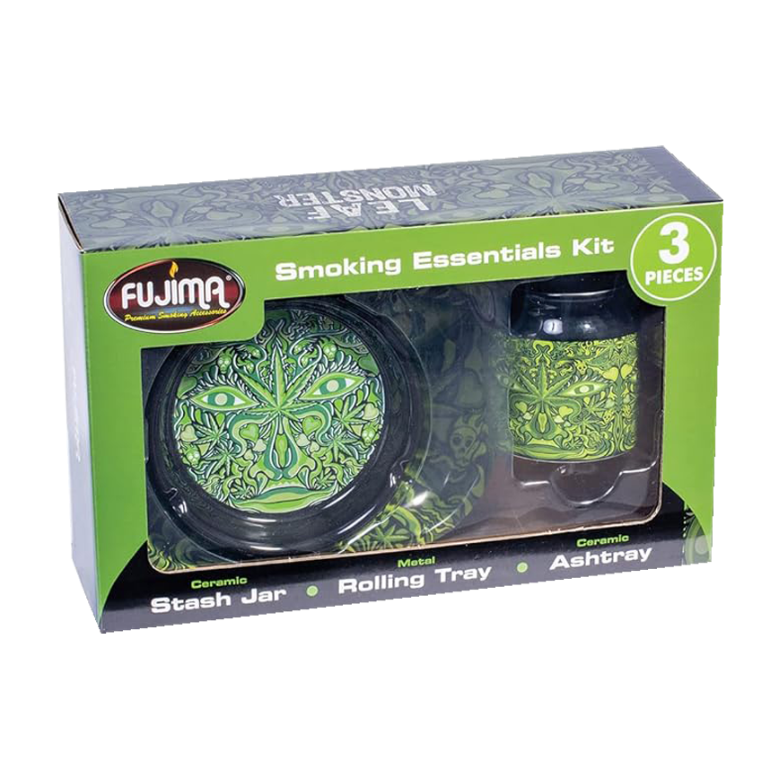 Fujima Leaf Monster Smoking Essentials 3 In 1 Gift Kit