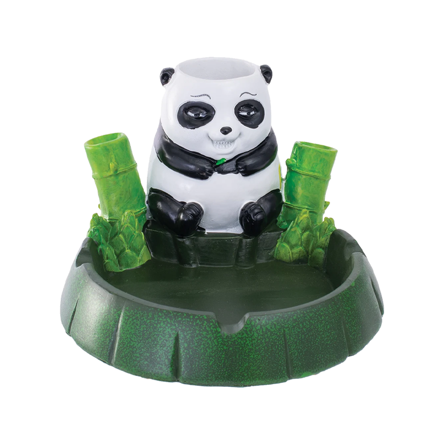 Fujima Panda Oasis Polystone Ashtray