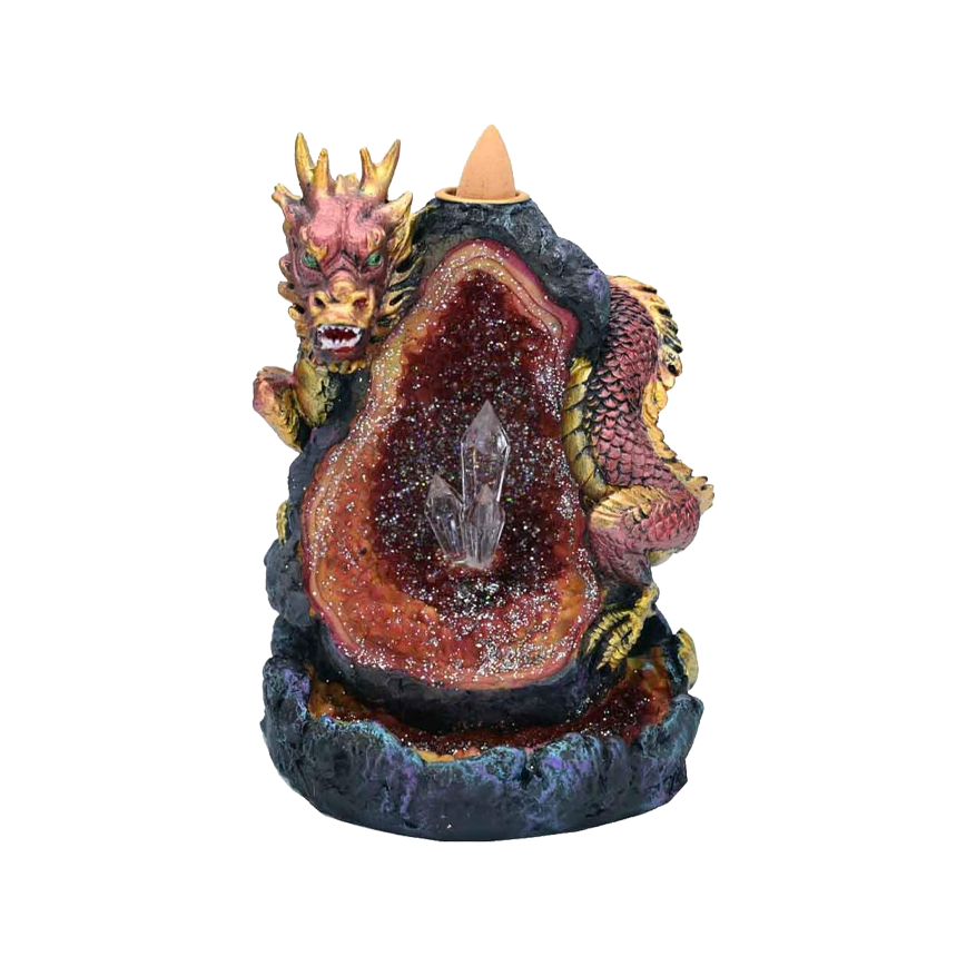 Fujima Pink Dragon Backflow Cone Burner