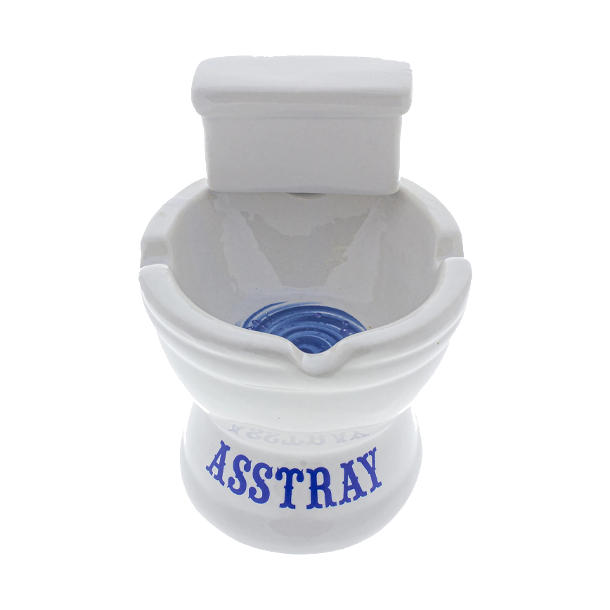 Fujima Toilet Ceramic Ashtray