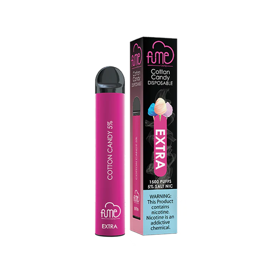 Fume Extra Cotton Candy 1500Puff 5% 5CT