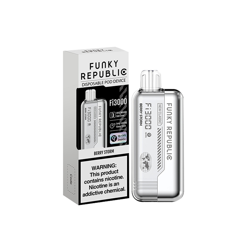 Funky Republic Berry Strom Fi3000Puff 5% 5Ct