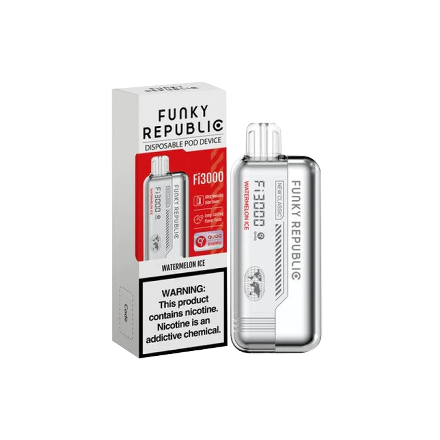 Funky Republic Watermelon Ice Fi3000Puff 5% 5Ct