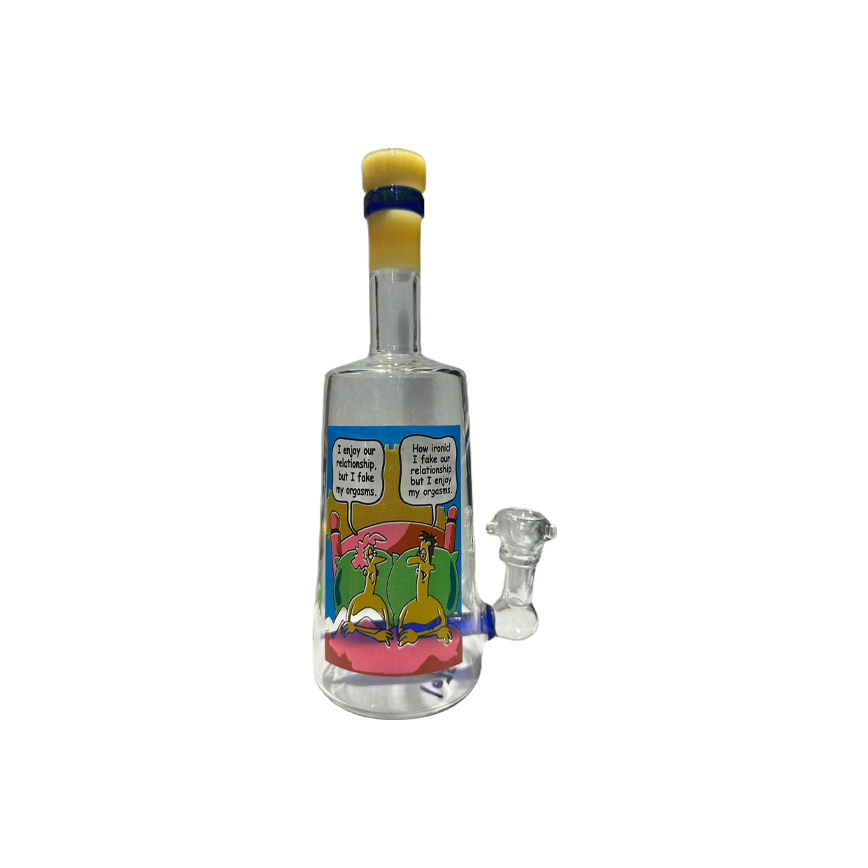 Glass Water Pipe - 1075
