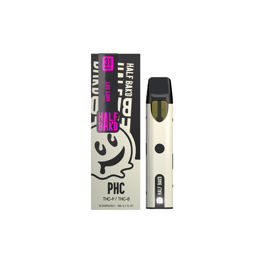 Half Bakd 3G THC-A THC-P THC-8 Hybrid 3Ml
