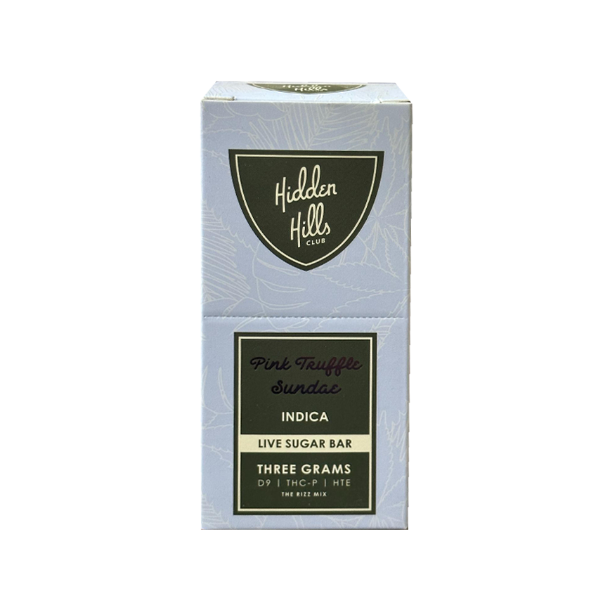 Hidden Hills Pink Truffle Sundae Indica D9 -THC-P - HTE 3Gram 5Ct