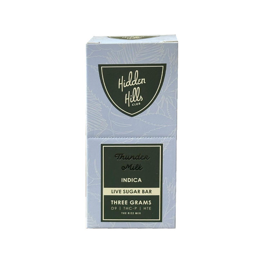 Hidden Hills Thunder Milk Indica D9 -THC-P - HTE 3Gram 5Ct