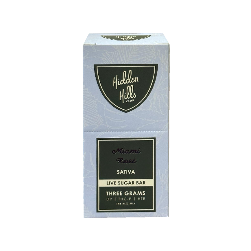 Hidden Miami Rose Sativa D9 -THC-P - HTE 3Gram 5Ct