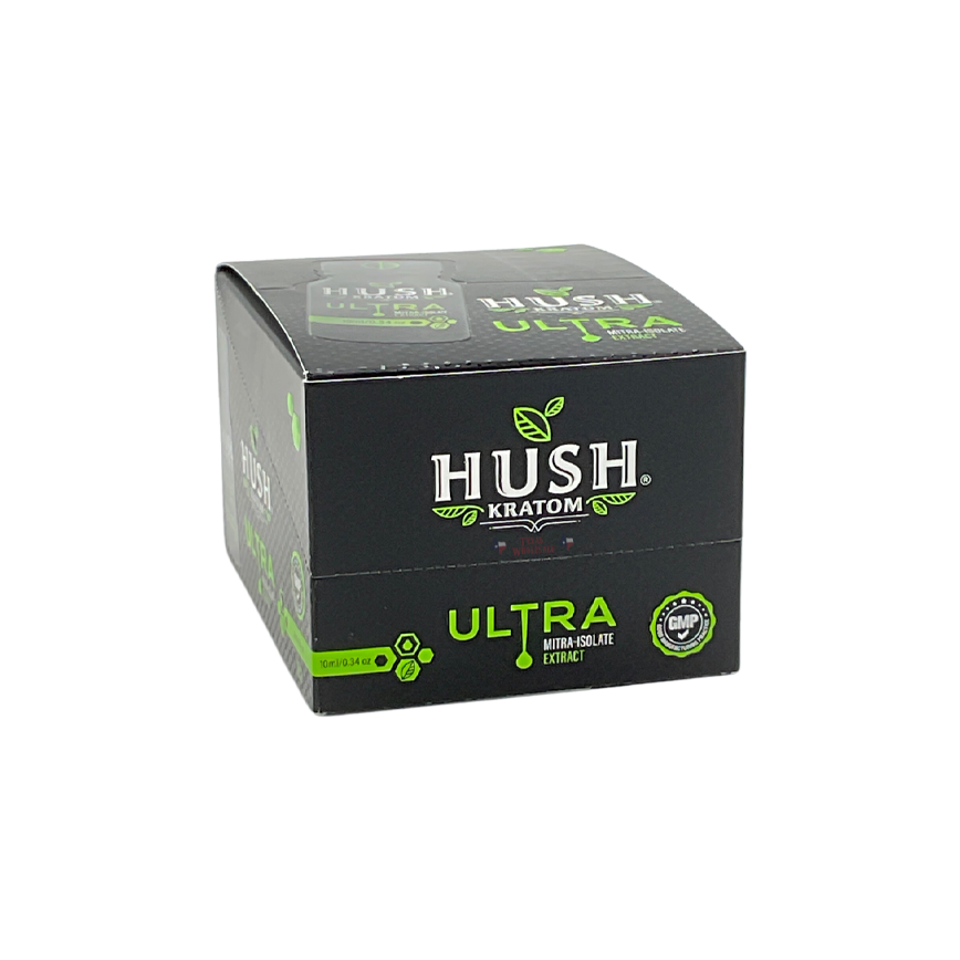 Hush Kratom Mitra Isolate Extract 10Ml 12Ct