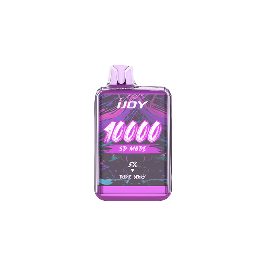 Ijoy Disposable Triple Berry 10000Puff 5% 5Ct