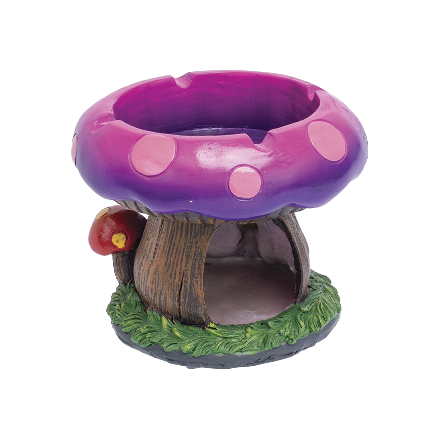 Large Poly Stone Mushrrom Tree Ashtray