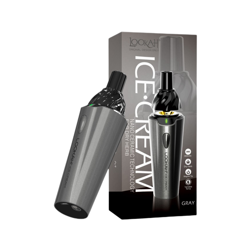 Lookah Ice Cream Dry Herb Vaporizer 950Mah