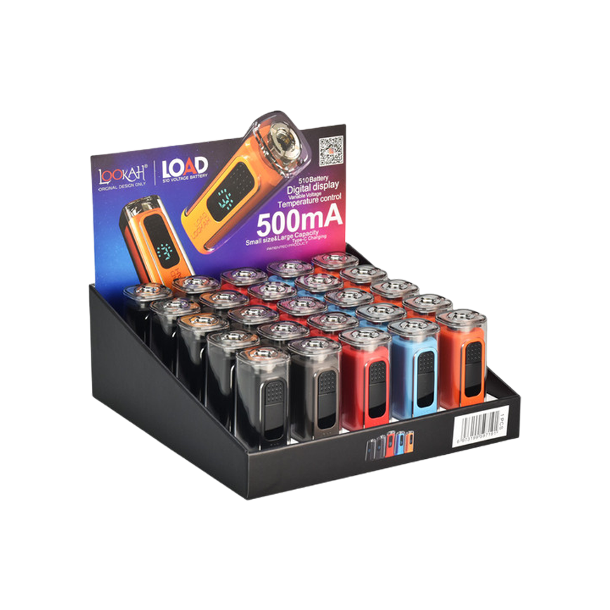 Lookah Load Vape Pen 510V Battery 500mah 25Ct