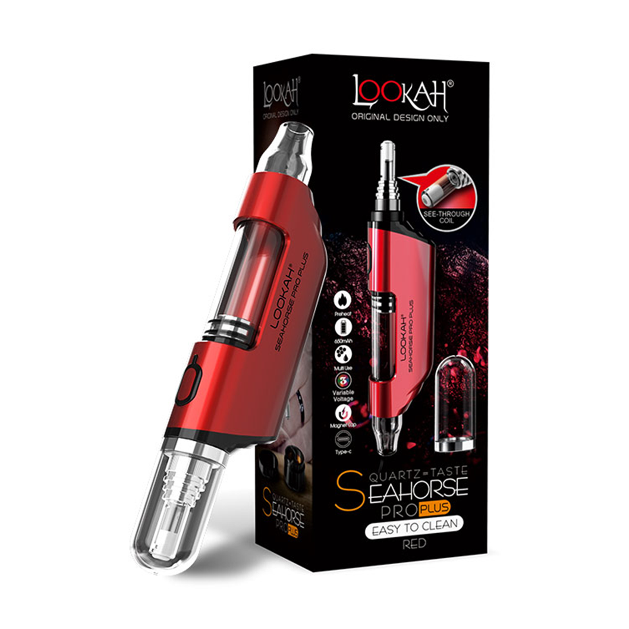 Lookah Seahorse Pro Plus Electric Nectar 5V 650Mah