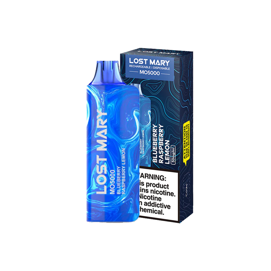 Lost Mary Disposable Blueberry Raspberry Lemon 5000Puff 5% 5CT