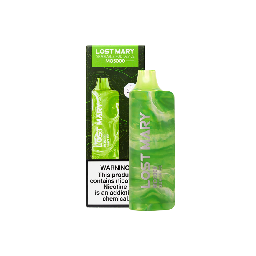Lost Mary Disposable Guava Ice 5000Puff 5% 5CT