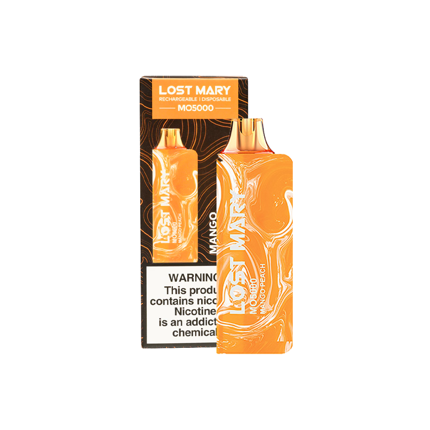 Lost Mary Disposable Mango Peach 5000Puff 5% 5CT