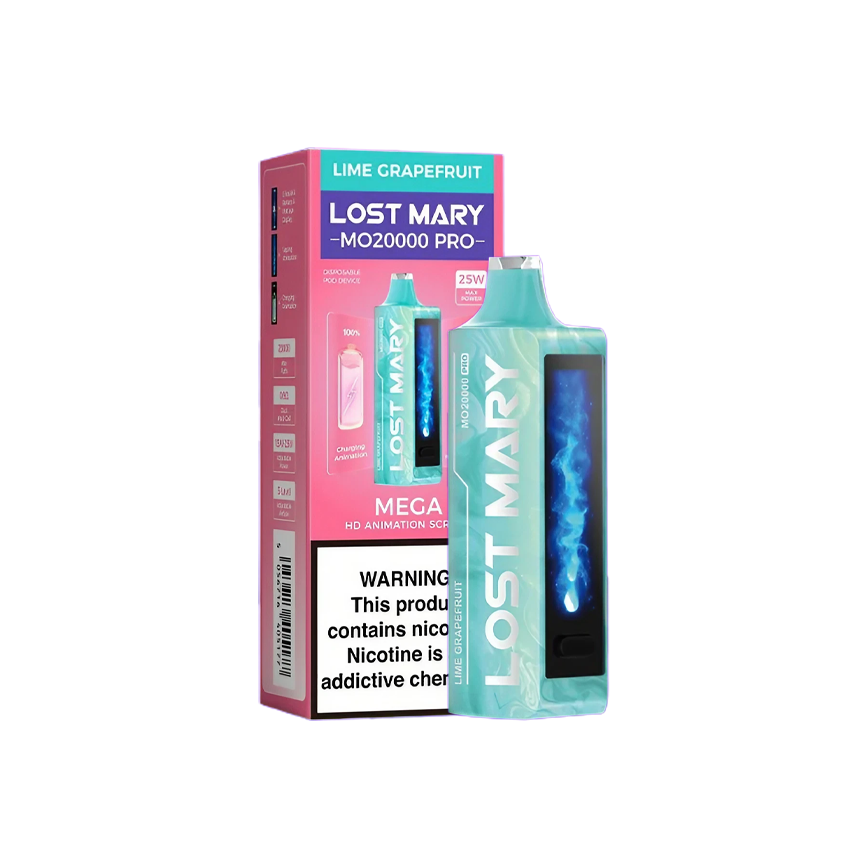 Lost Mary MO20000 Pro Lime Grapefruit 5% 5Ct