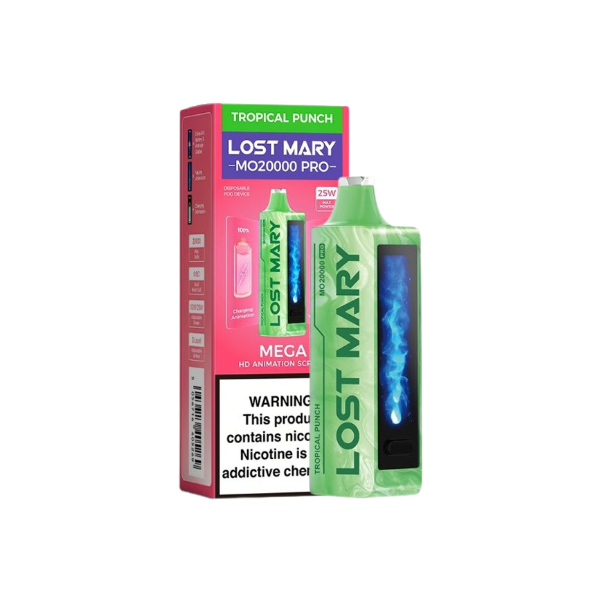 Lost Mary MO20000 Pro Tropical Punch 5% 5Ct