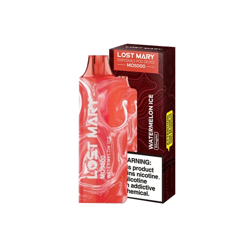 Lost Mary Disposable Watermelon Ice 5000Puff 5% 5CT