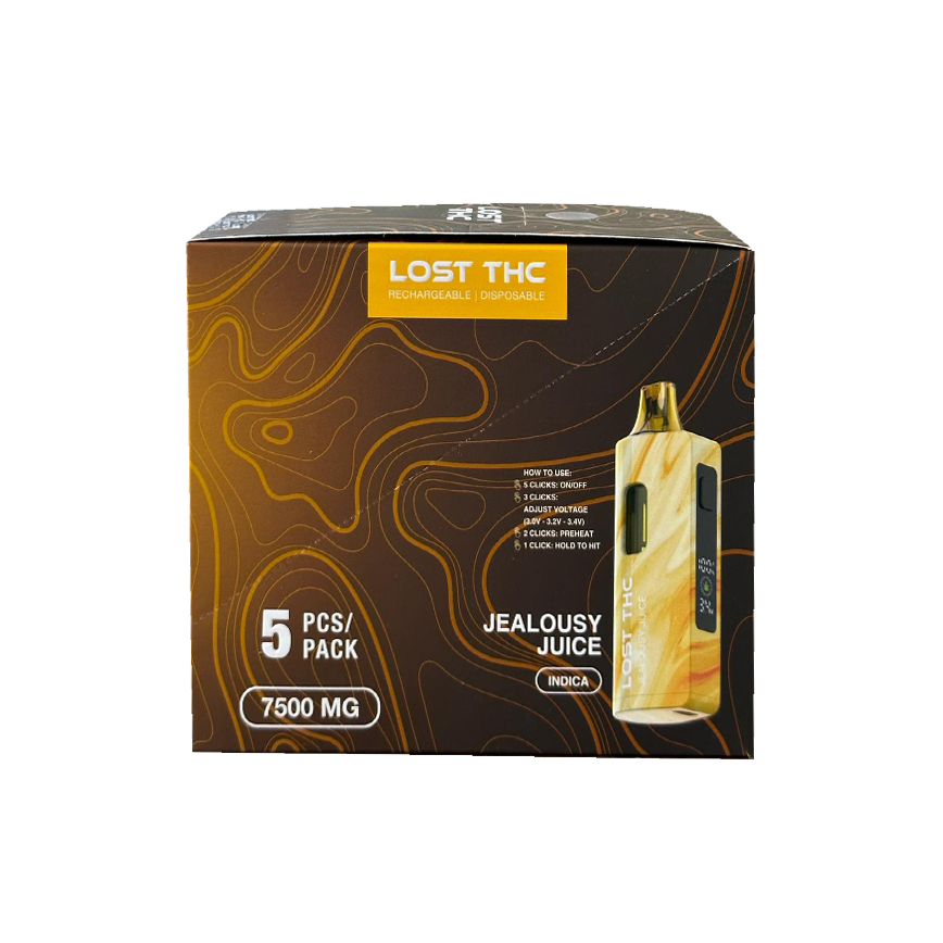Lost Thc Sativa 7500Mg 5Ct