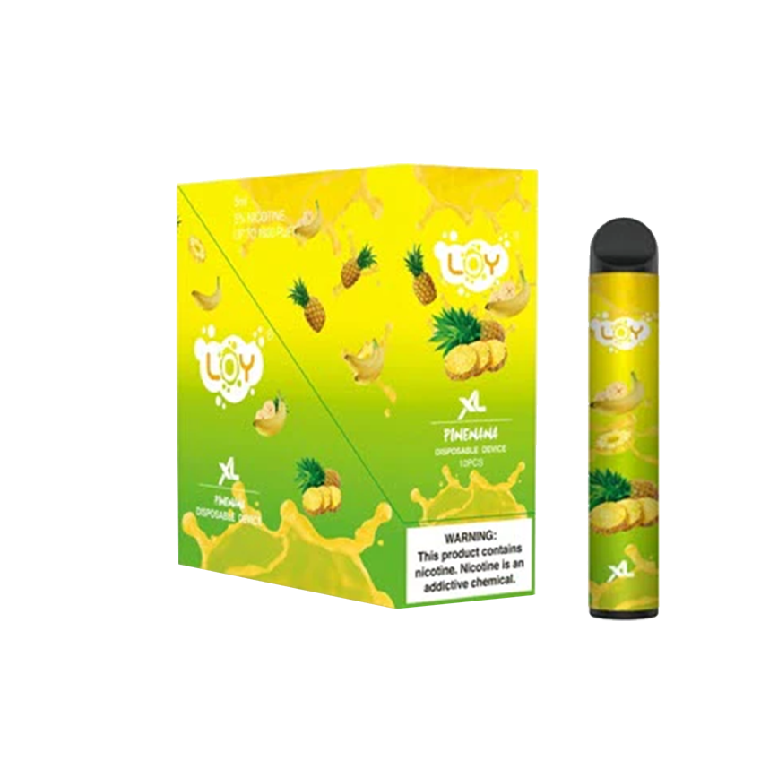 Loy Xl Disposable Pinenana 1600Puff 5% 10CT