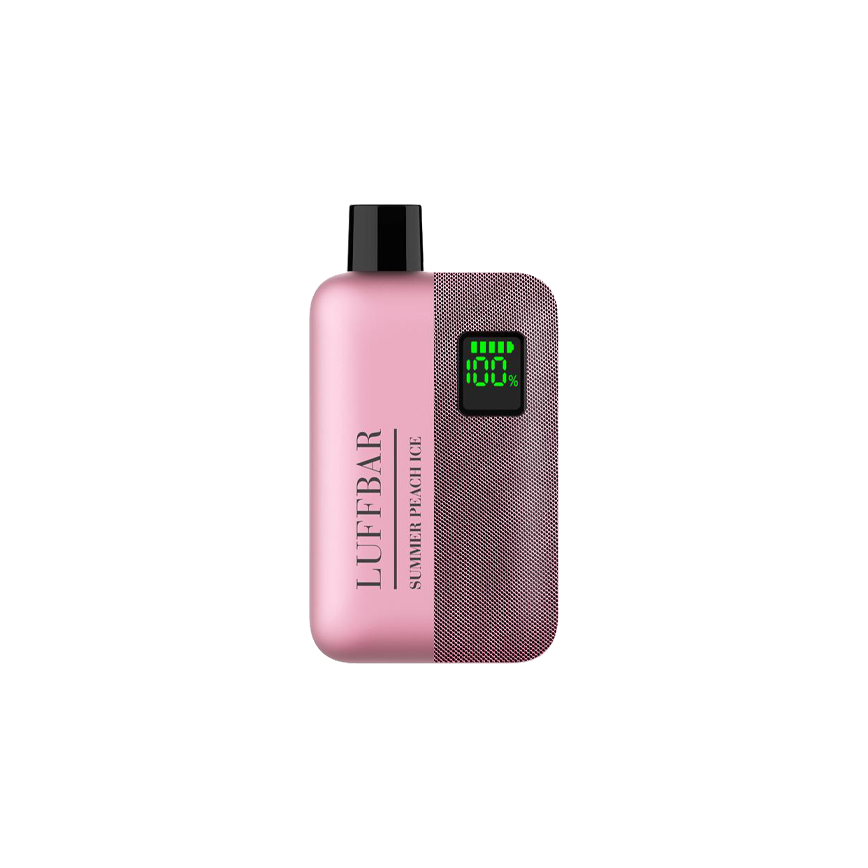 Luffbar Summer Peach Ice 9000Puffs 5Ct