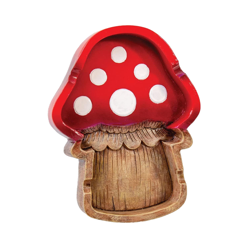 Mashroom Polystone Ashtray