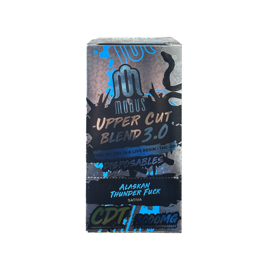 Modus Upper Cut Blend 3.0 Alaskan Thunder Fuck Sativa 3000Mg 5Ct