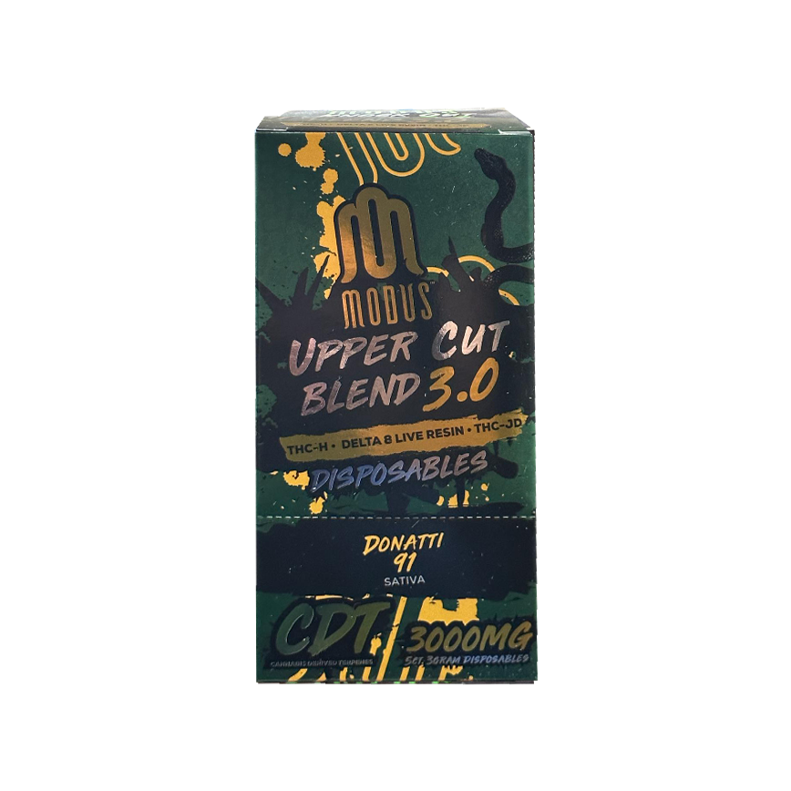 Modus Upper Cut Blend 3.0 Donatti 91 Sativa 3000Mg 5Ct