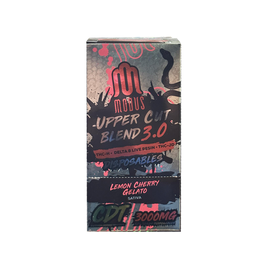 Modus Upper Cut Blend 3.0 Lemon Cherry Gelato Sativa 3000Mg 5Ct
