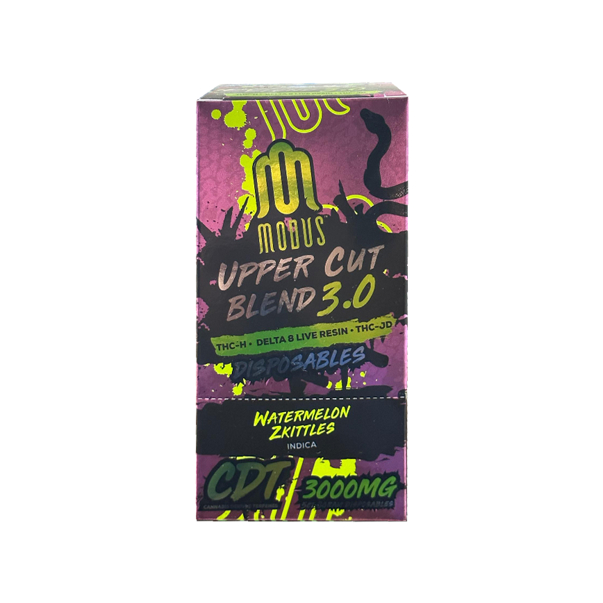 Modus Upper Cut Blend 3.0 Watermelon Zkittles Indica 3000Mg 5Ct