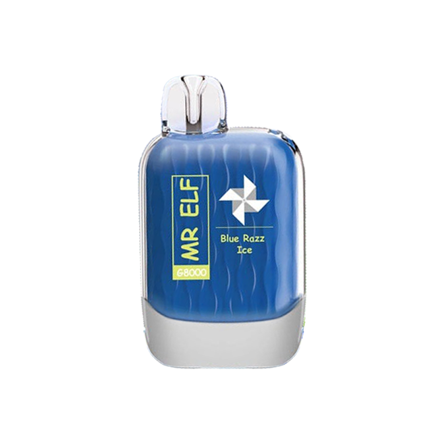 Mr Elf Disposable Blue Razz Ice 8000Puff 2% 10CT