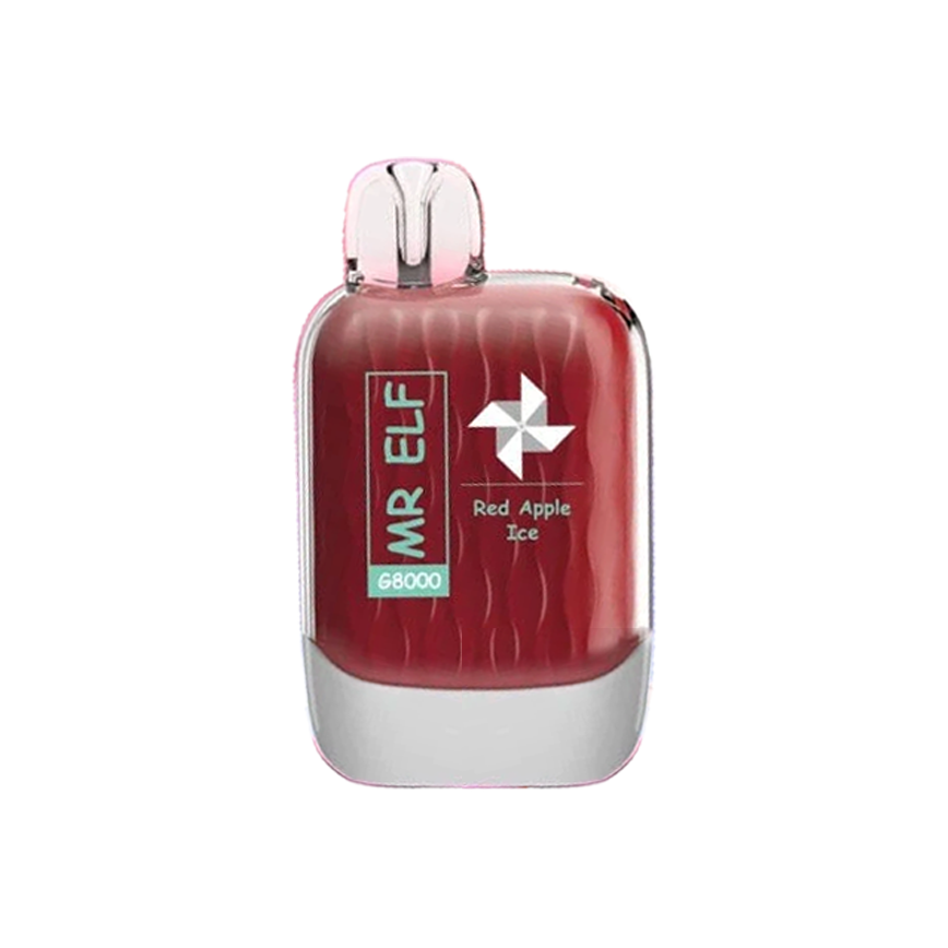 Mr Elf Disposable Red Apple Ice 8000Puff 2% 10CT