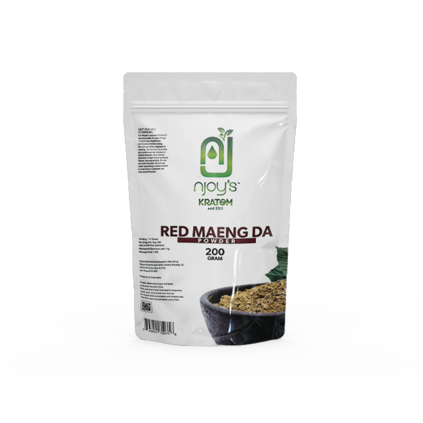 Njoys Kratom Red Maeng Da Powder